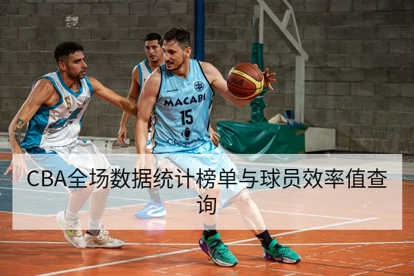 CBA全场数据统计榜单与球员效率值查询